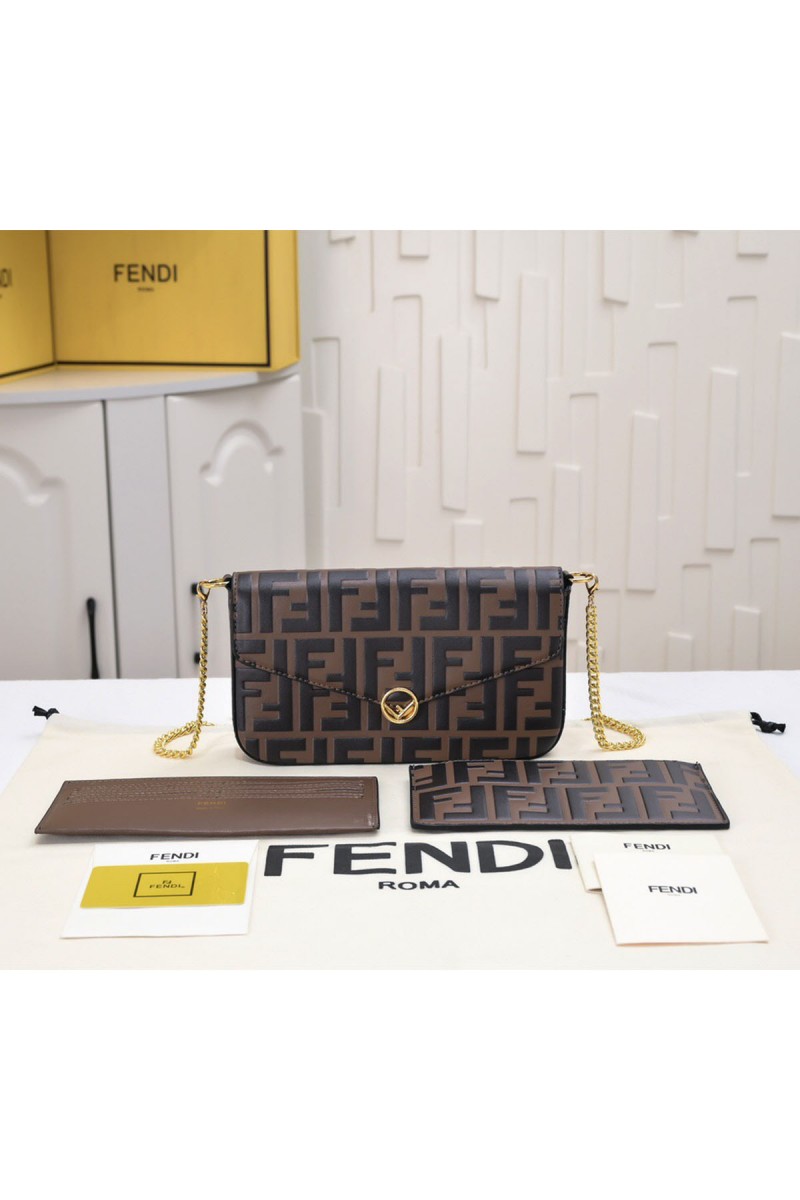 Fendi, Women's Bag, Brown