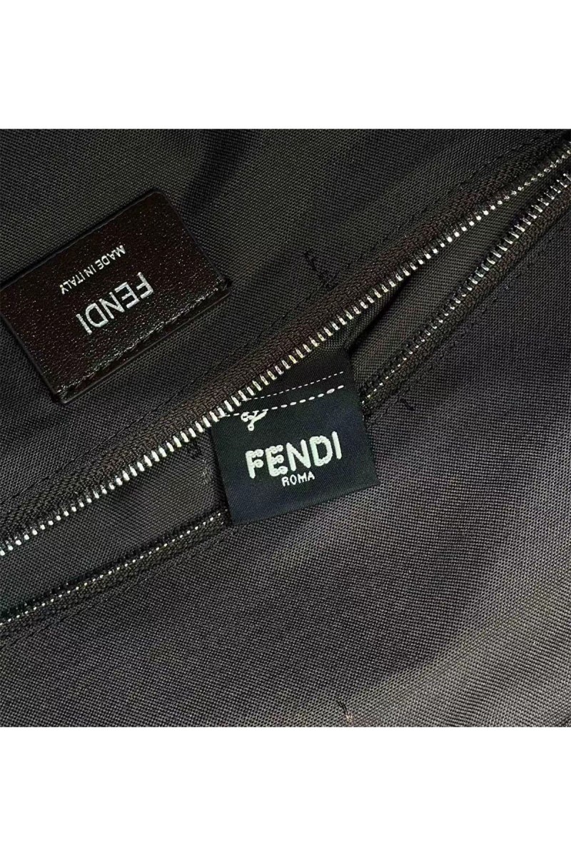Fendi, Women's Backpack, Brown