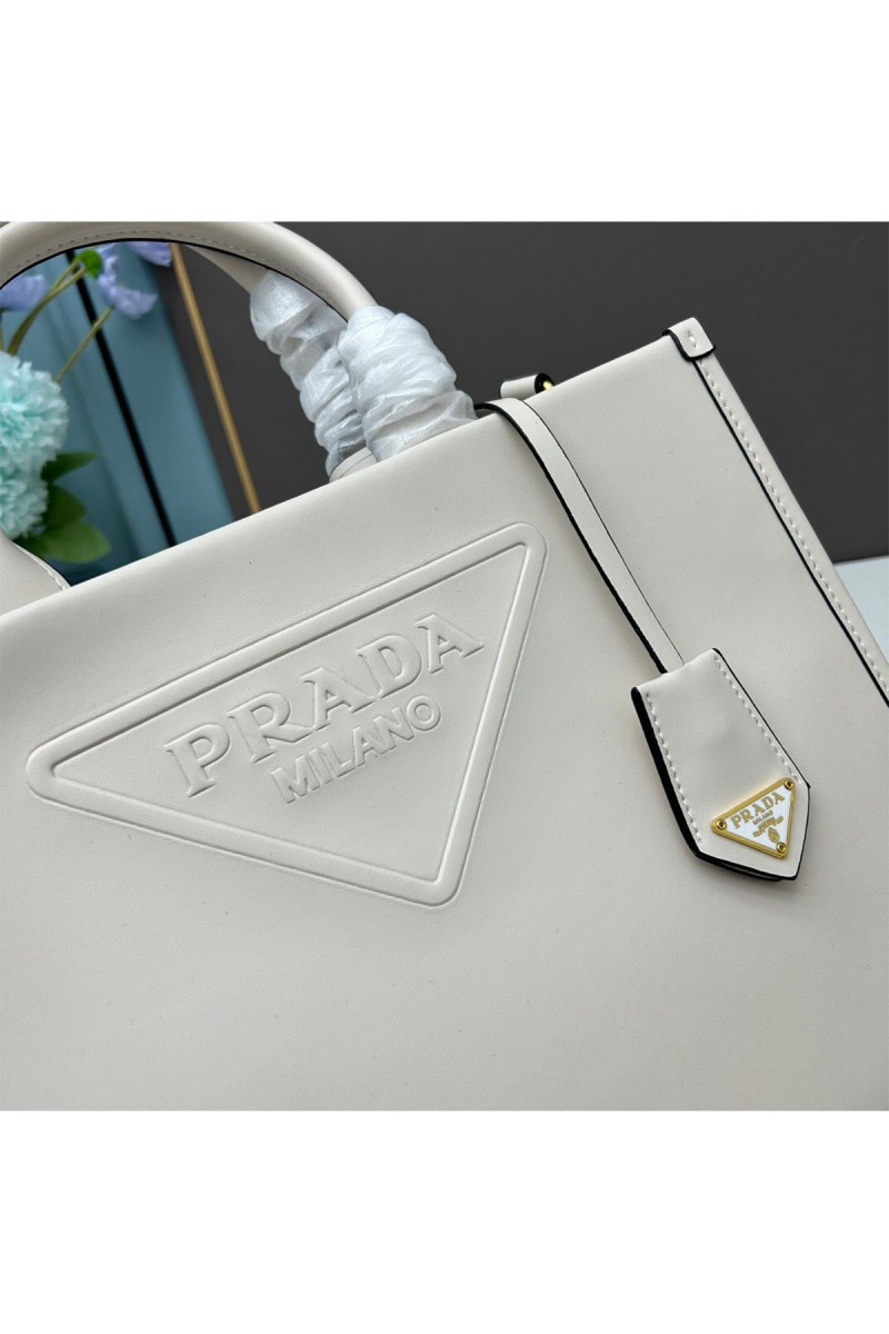 Prada, Women's Bag, White