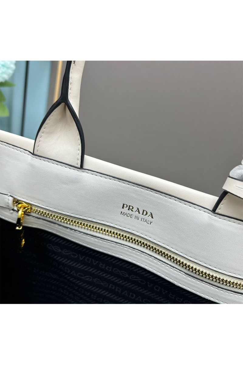 Prada, Women's Bag, White