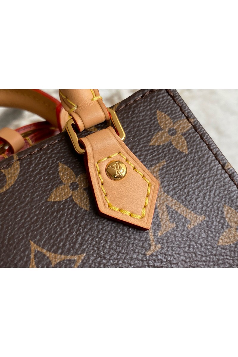 Louis Vuitton, Petit Sac Plat, Women's Bag, Brown