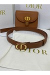 Christian Dior, Women's Belt, Brown