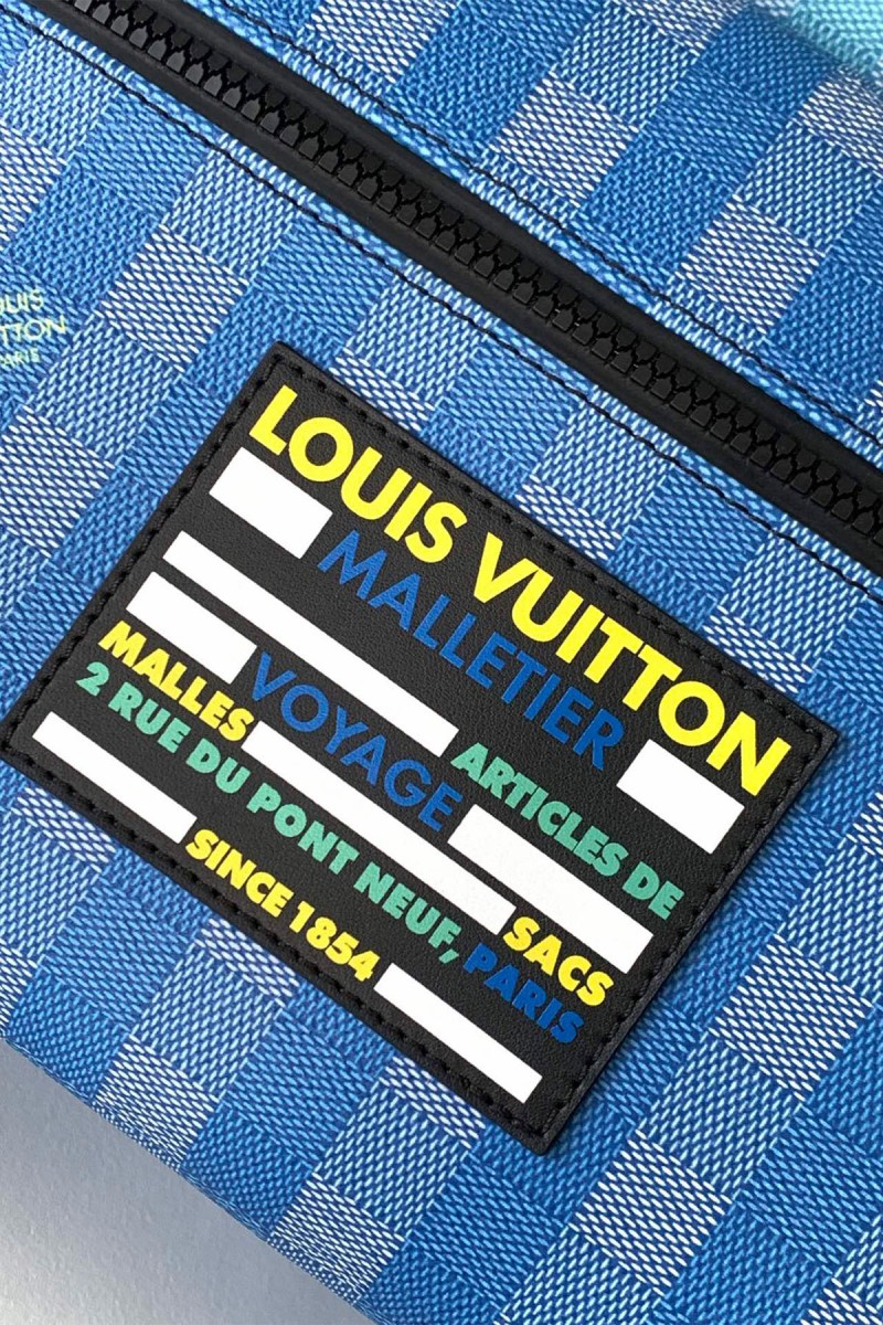 Louis Vuitton, Men's Backpack, Blue