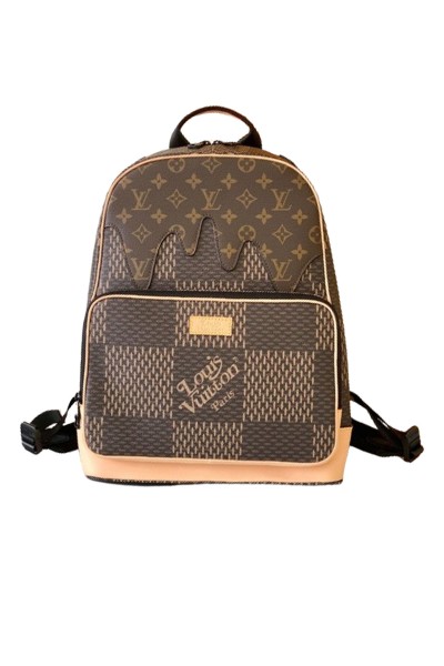 Louis Vuitton, Men's Backpack, Brown