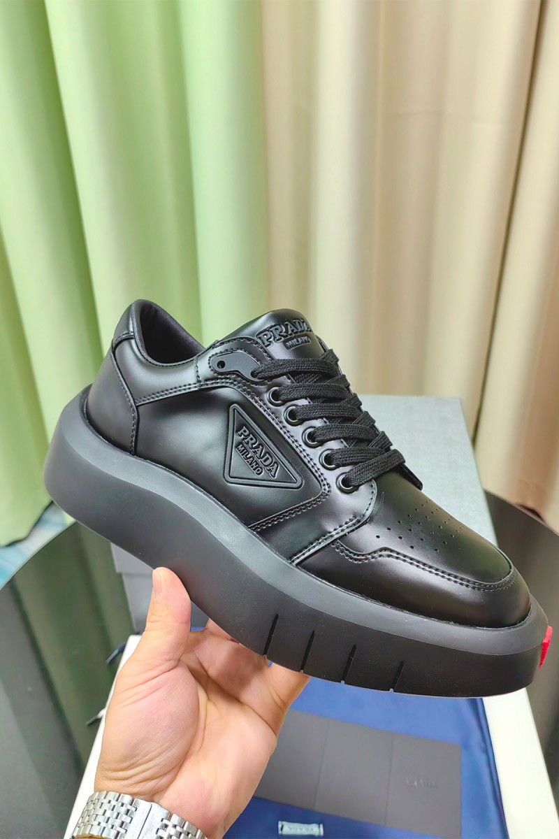 Prada, Women's Sneaker, Black