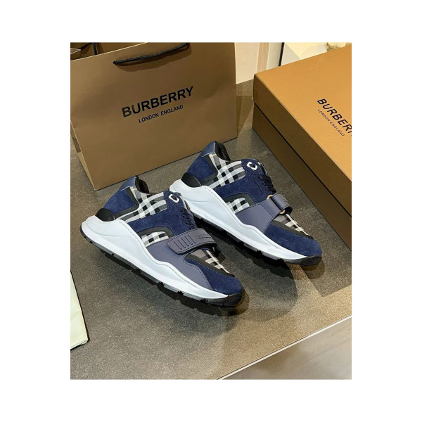 Burberry, Women's Sneaker, Blue
