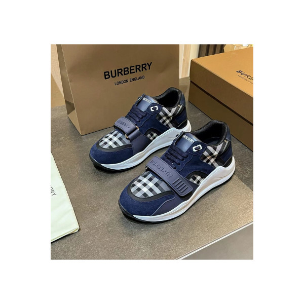 Burberry, Women's Sneaker, Blue