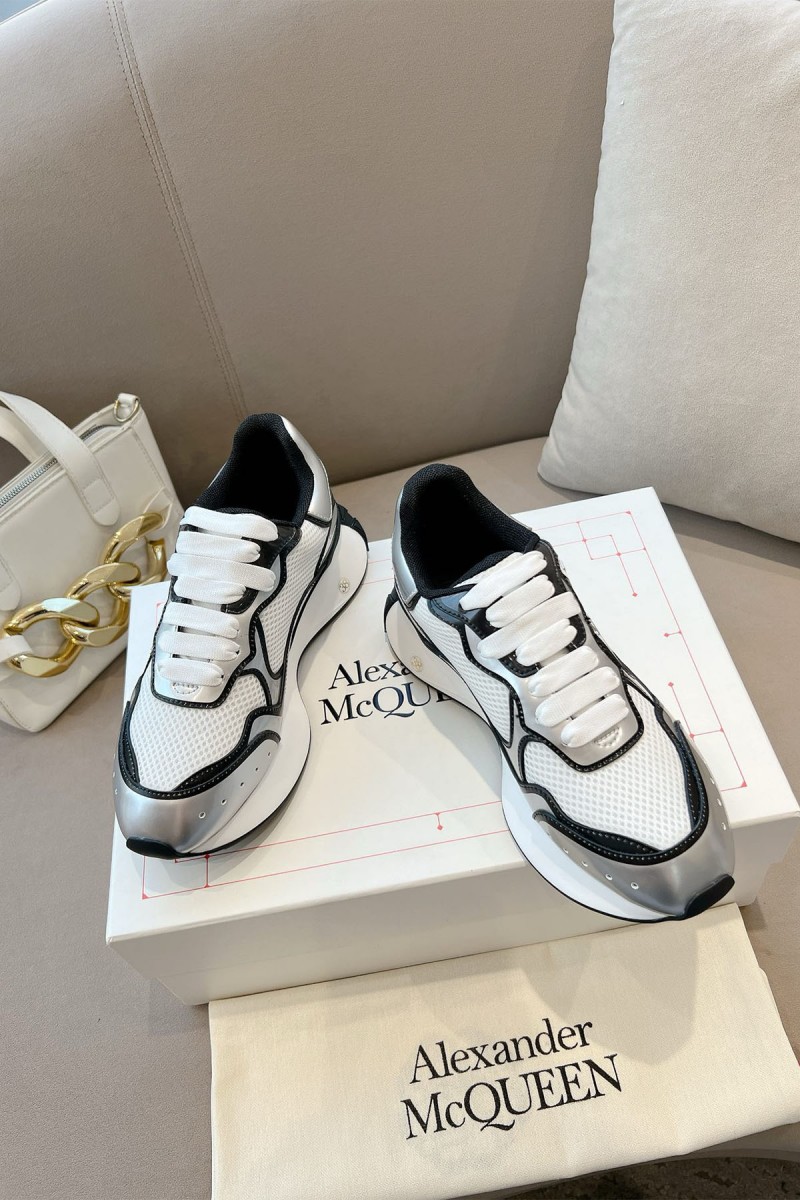 Alexander Mcqueen, Men's Sneaker, Silver