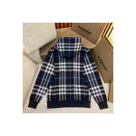 Burberry, Men's Hoodie, Blue