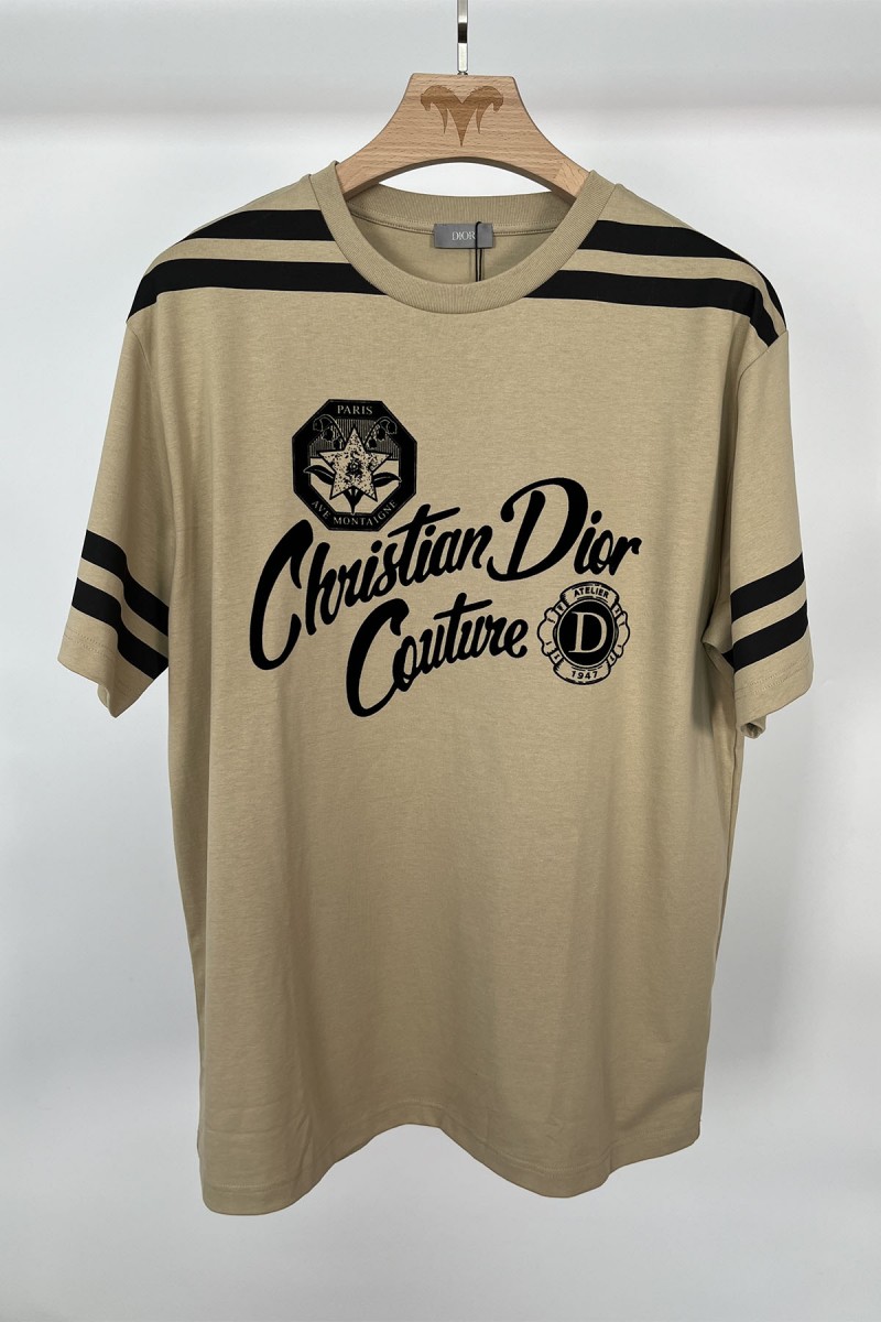 Christian Dior, Men's T-Shirt, Camel