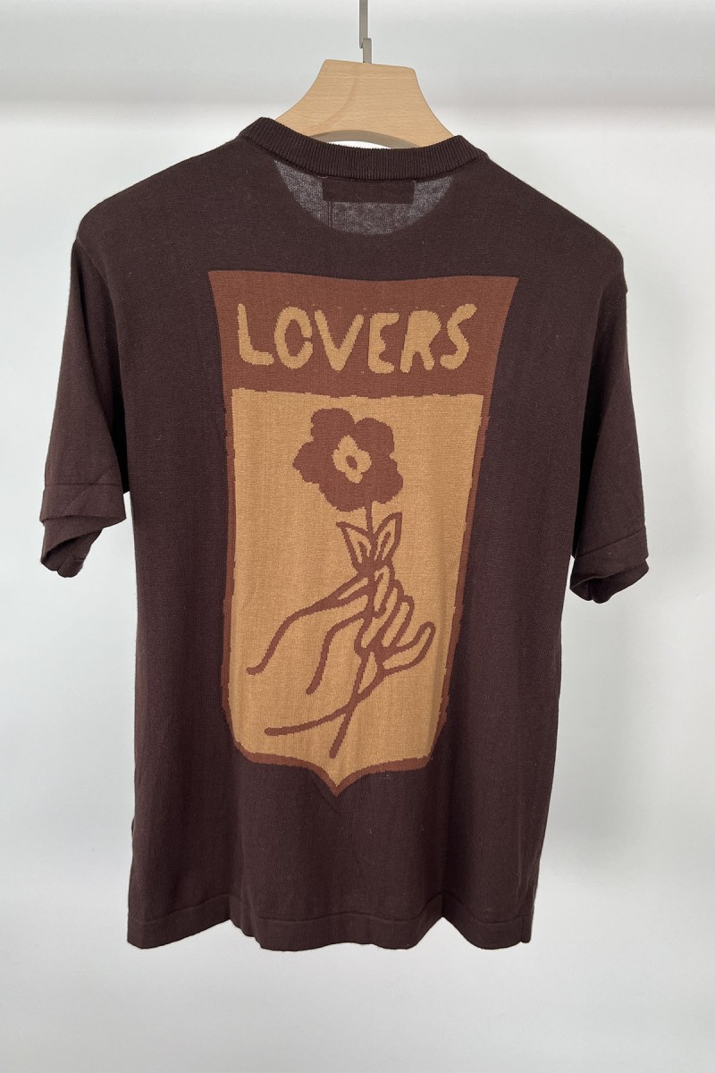 Louis Vuitton, Men's T-Shirt, Brown