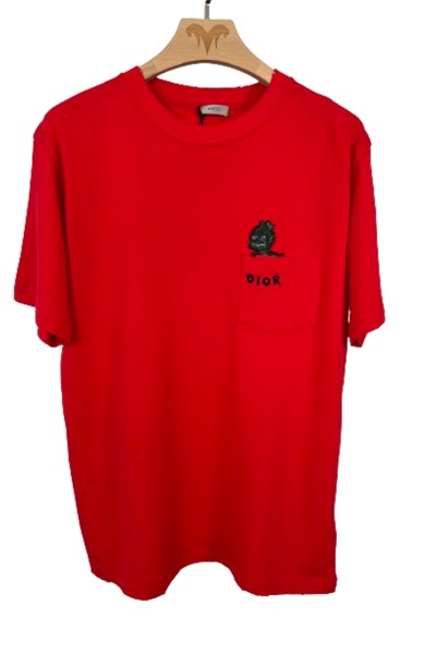 Balenciaga, Women's T-Shirt, Red