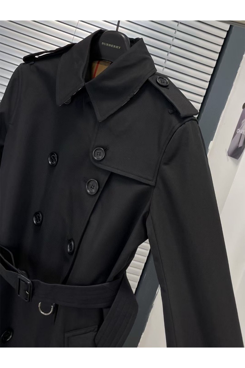 Burberry, Women's Trench Coat, Black