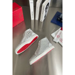 Christian Louboutin, Men's Sneaker, Silver