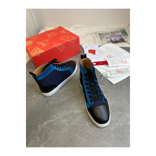 Christian Louboutin, Men's Sneaker, Blue