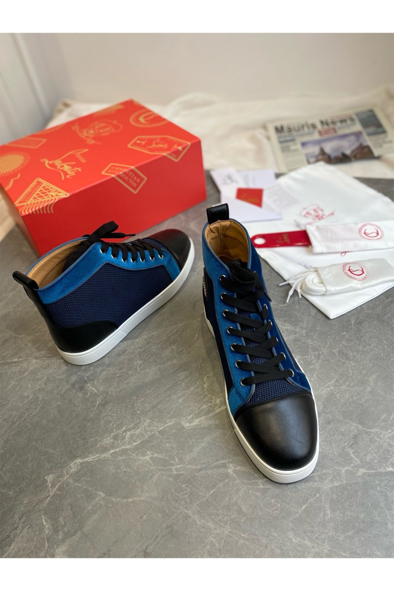 Christian Louboutin, Men's Sneaker, Blue