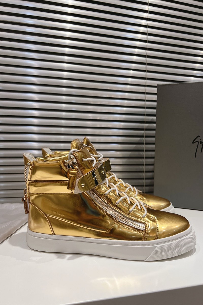 Giuseppe Zanotti, Men's Sneaker, Gold