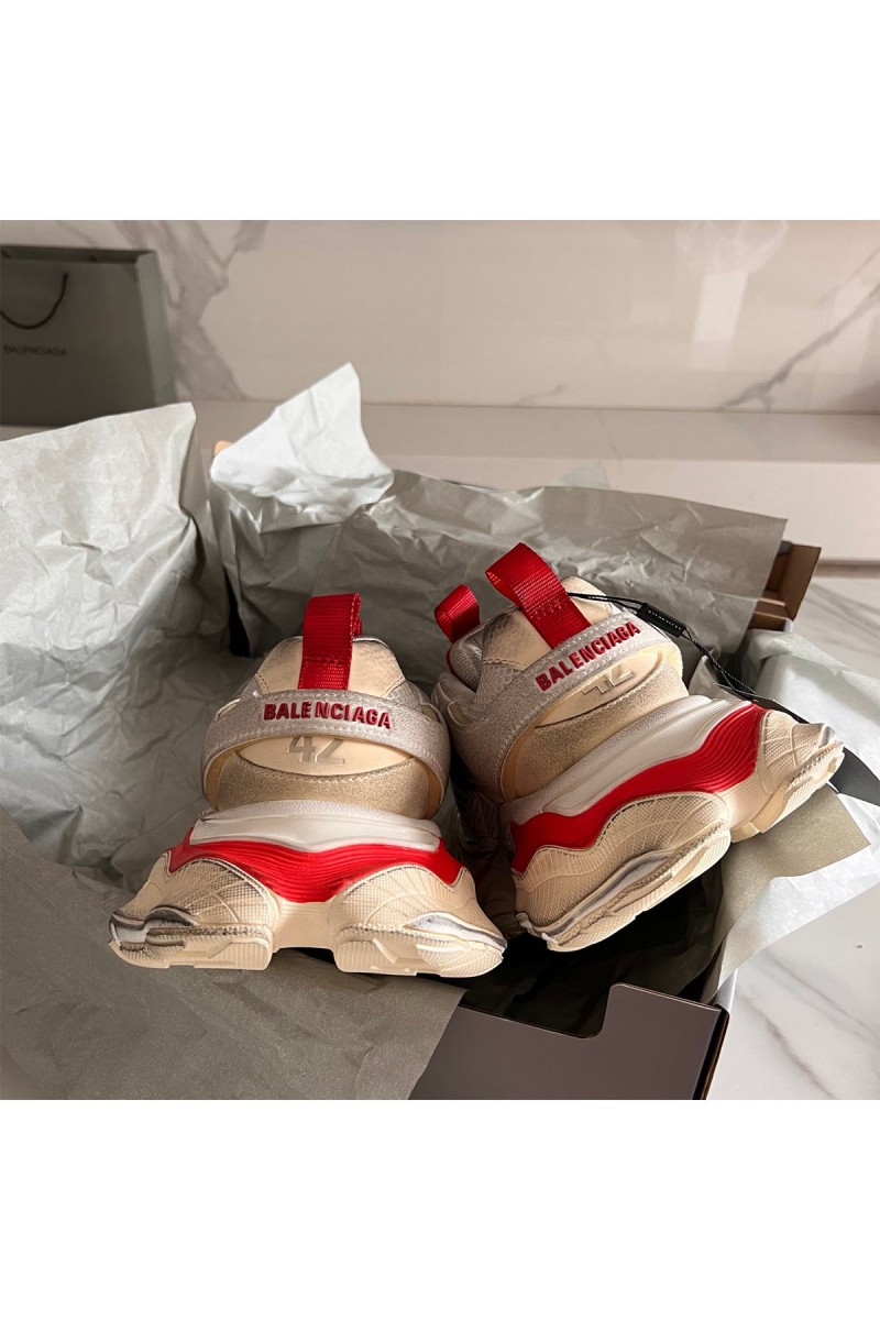 Balenciaga, Men's Sneaker, Red