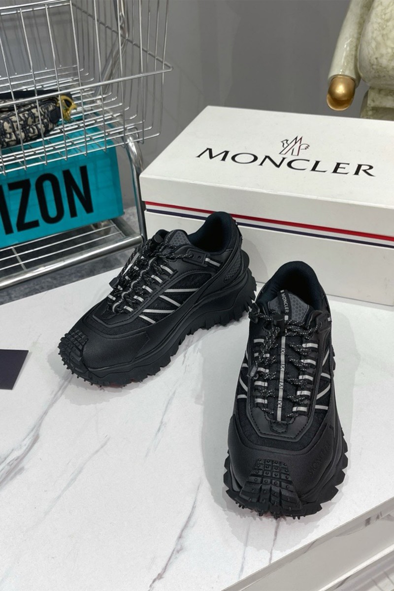 Moncler, Men's Sneaker, Black