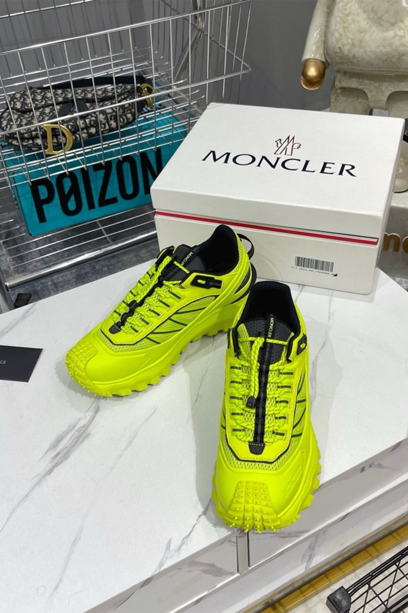 Moncler, Men's Sneaker, Yellow