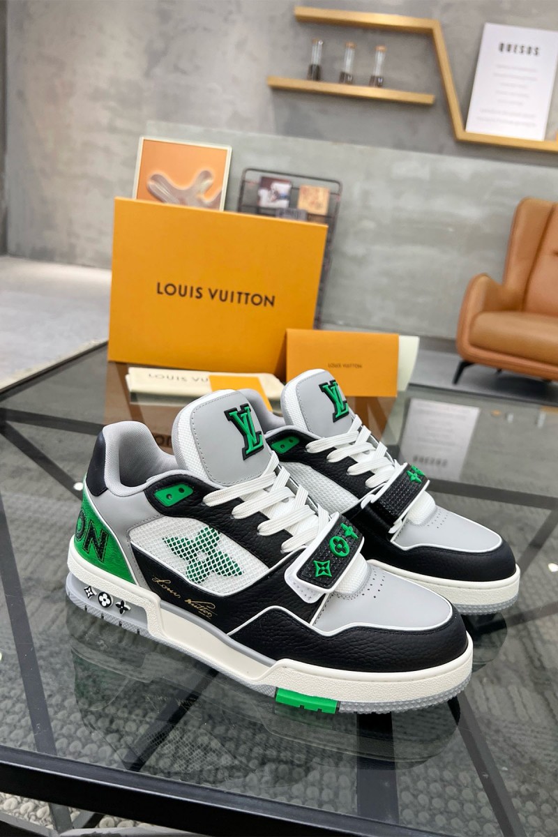 Louis Vuitton, Trainer, Men's Sneaker, Green