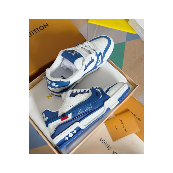 Louis Vuitton x Nike, Men's Sneaker, Blue