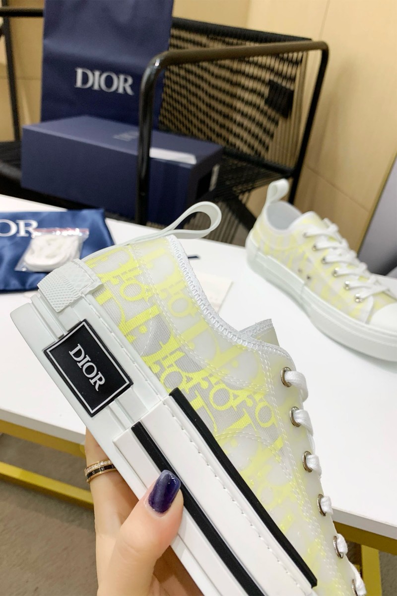 Christian Dior, B23, Men's Sneaker, Yellow