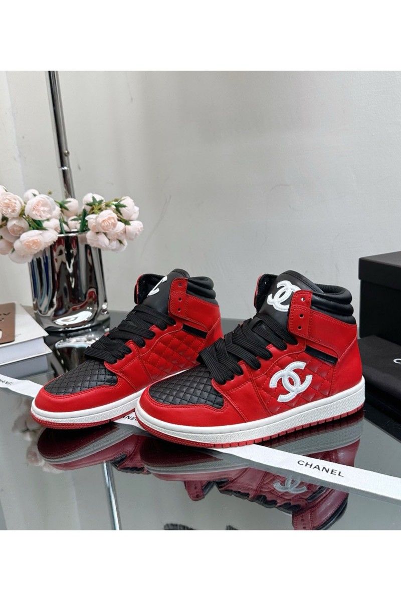 Chanel, Women's Sneaker, Red