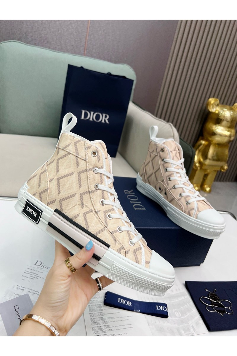 Christian Dior, B23, Women's Sneaker, Beige