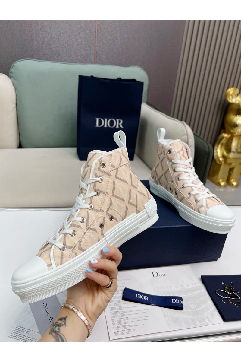 Christian Dior, B23, Women's Sneaker, Beige