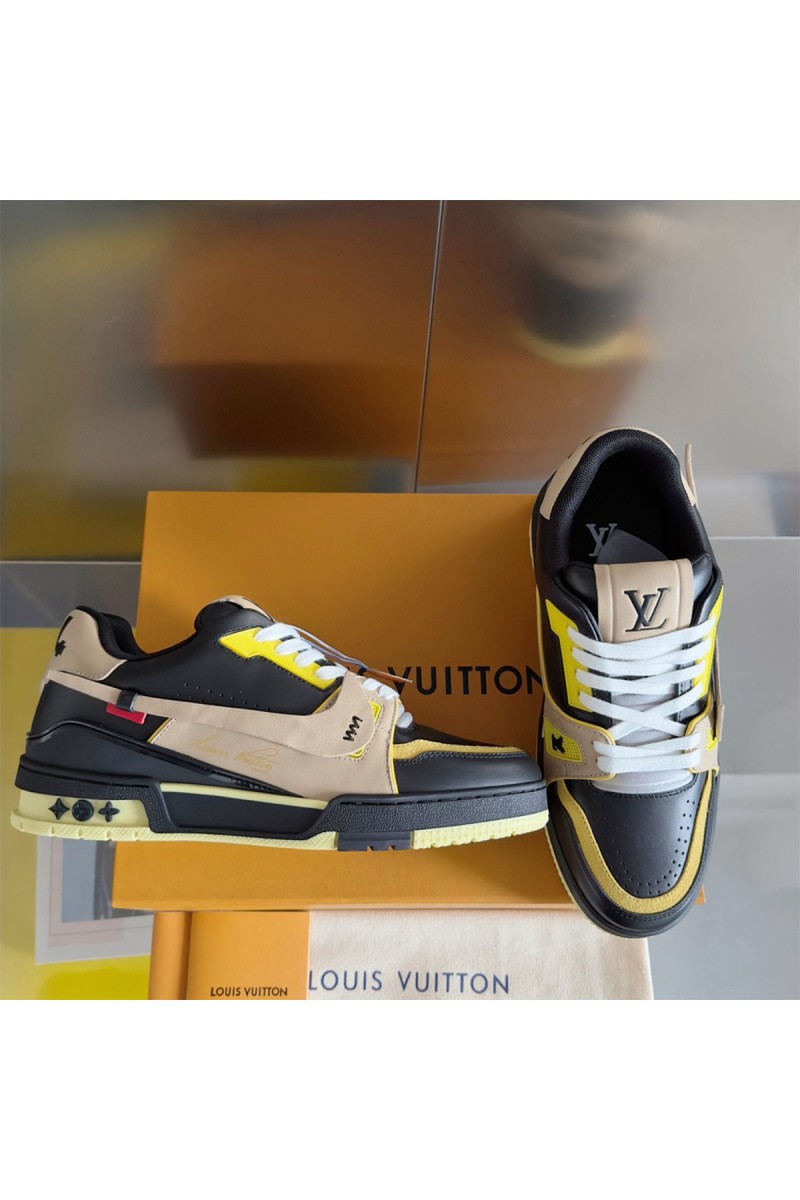 Louis Vuitton x Nike, Women's Sneaker, Black