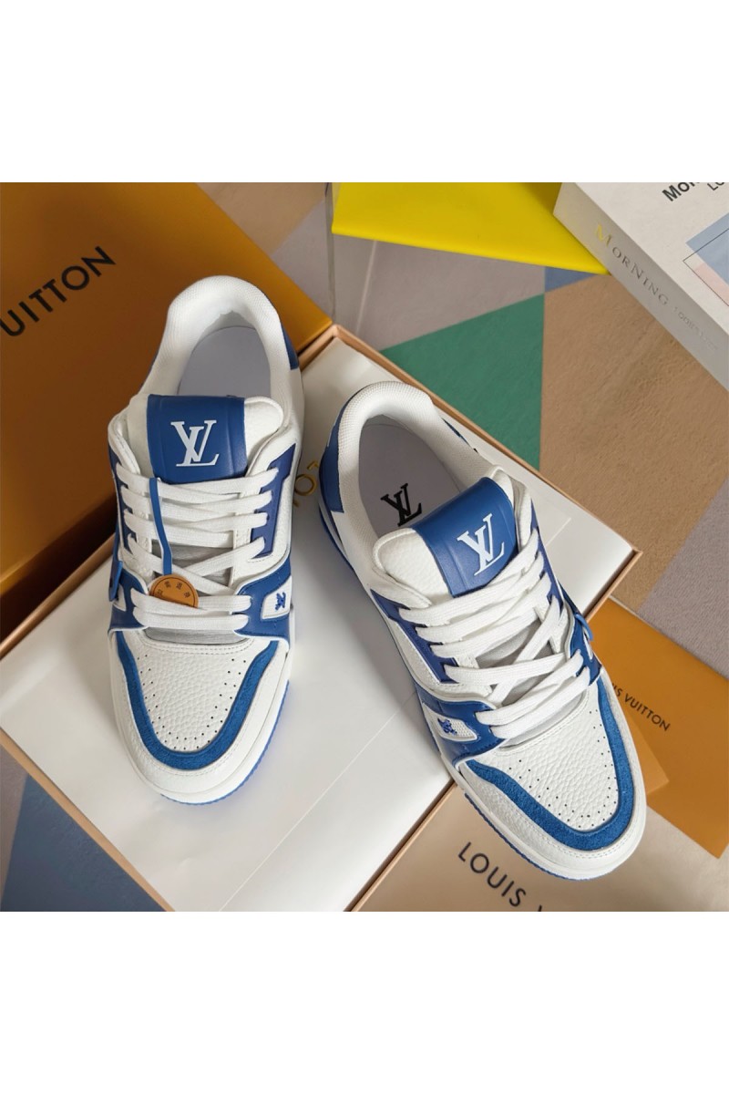 Louis Vuitton x Nike, Women's Sneaker, Blue