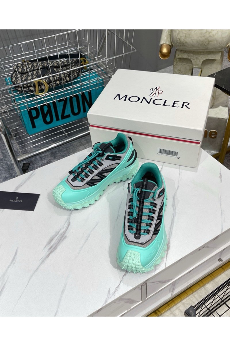 Moncler, Women's Sneaker, Turquoise