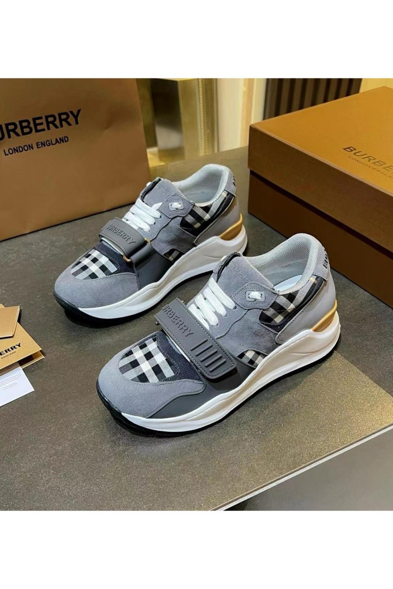 Burberry, Men's Sneaker, Grey