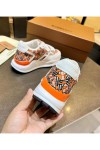 Burberry, Men's Sneaker, Orange