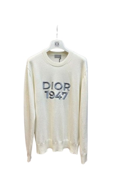 Christian Dior, Men's Pullover, White