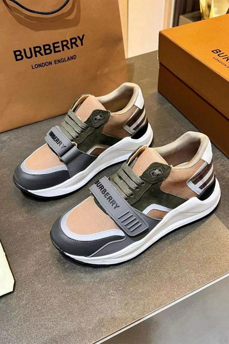 Burberry, Women's Sneaker, Grey