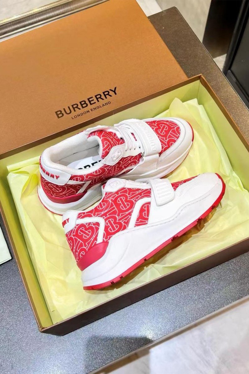 Burberry, Women's Sneaker, Red
