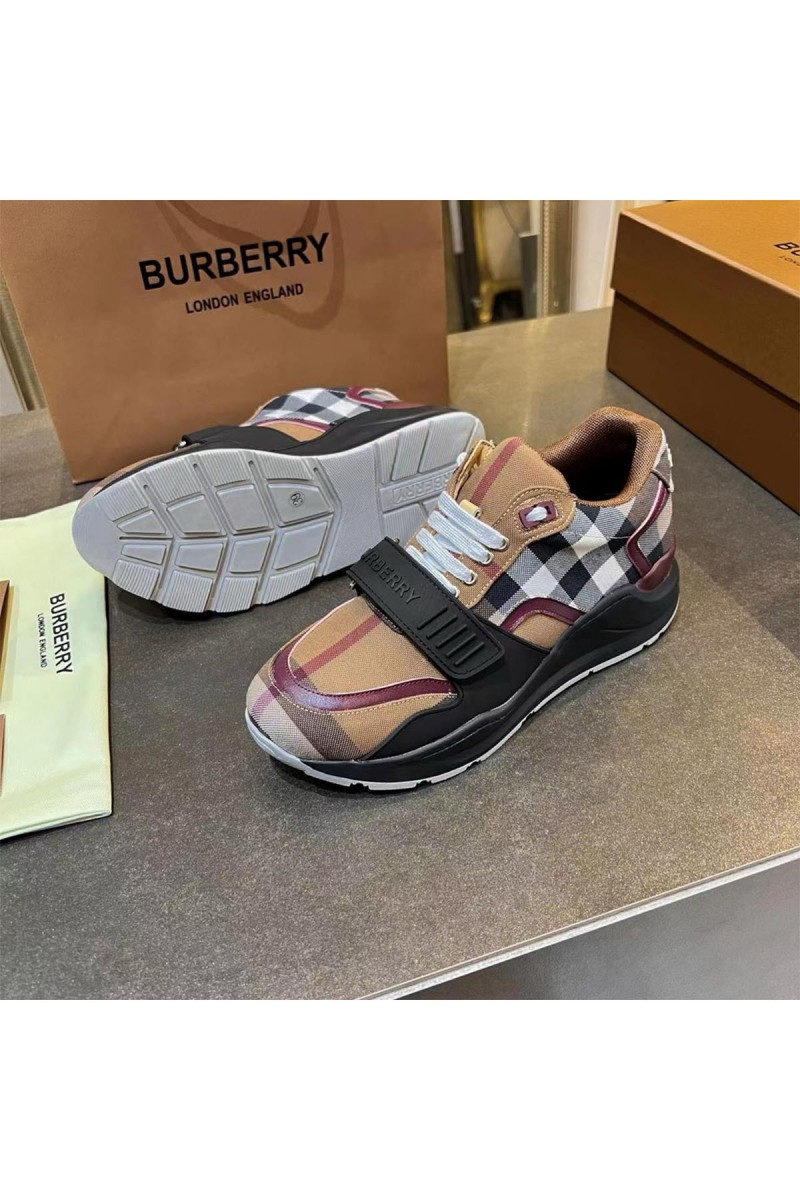 Burberry, Women's Sneaker, Brown
