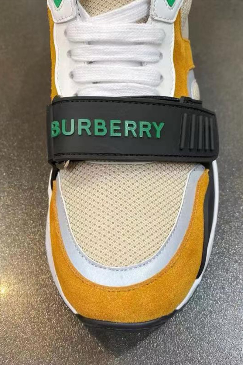 Burberry, Women's Sneaker, Yellow