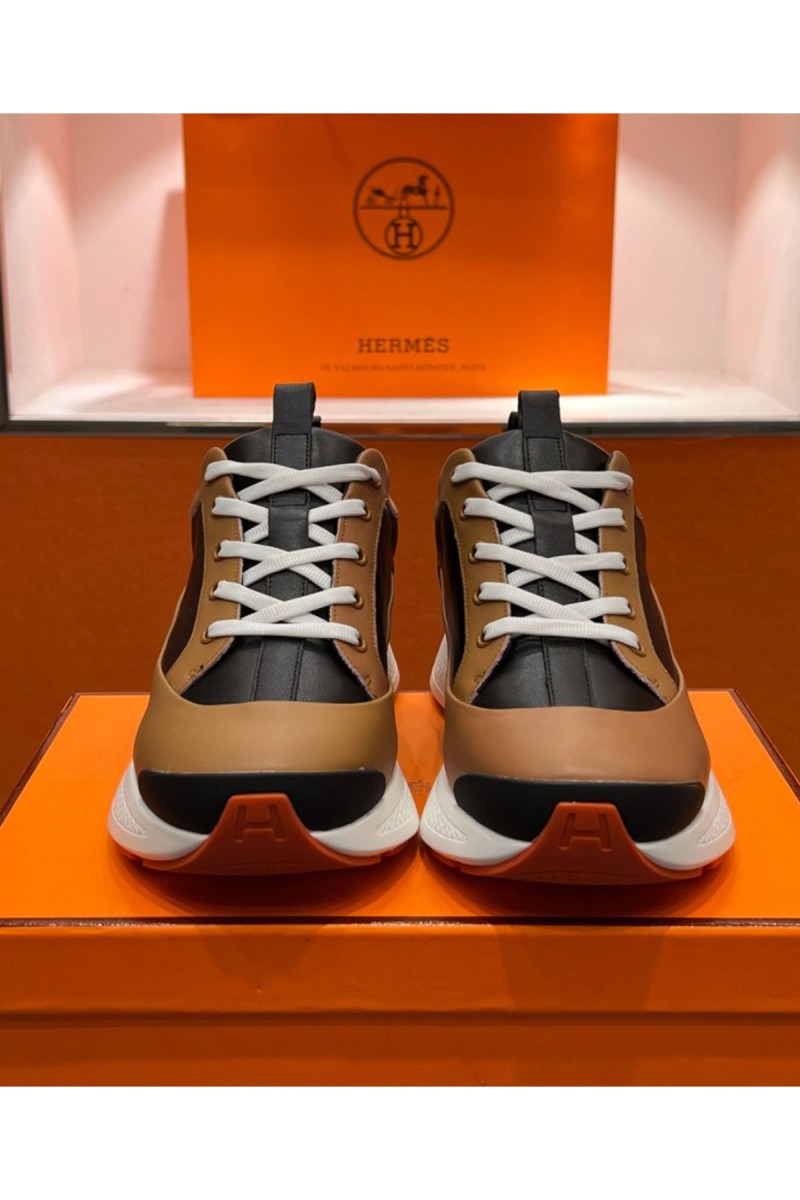 Hermes, Men's Sneaker, Brown
