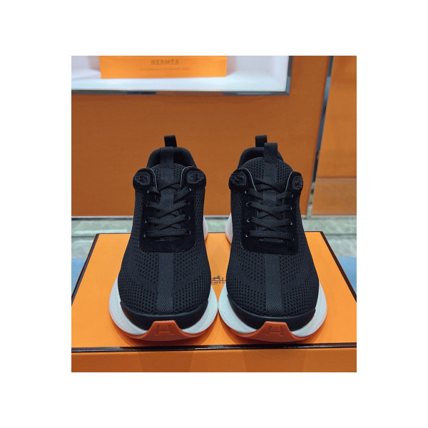 Hermes, Women's Sneaker, Black