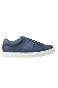 Burberry, Men's Sneaker, Blue