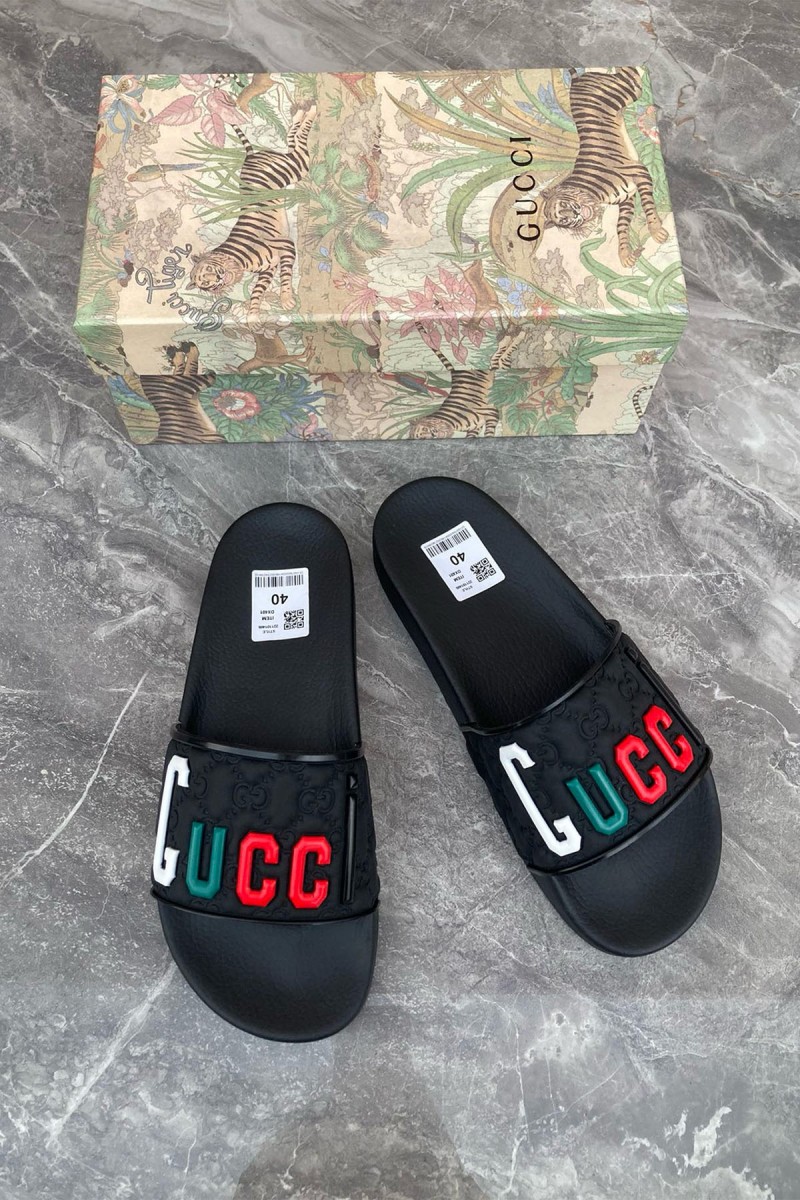Gucci, Men's Slipper, Black