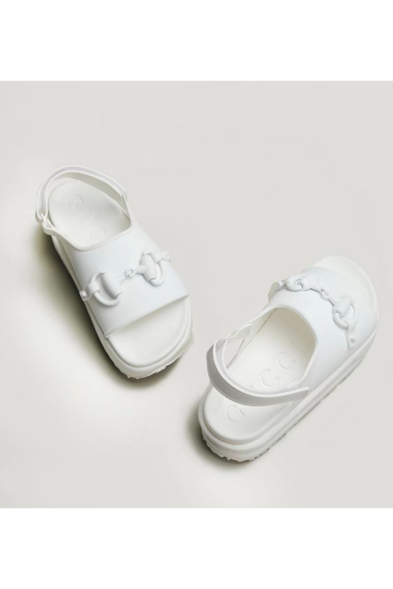 Gucci, Women's Sandal, White