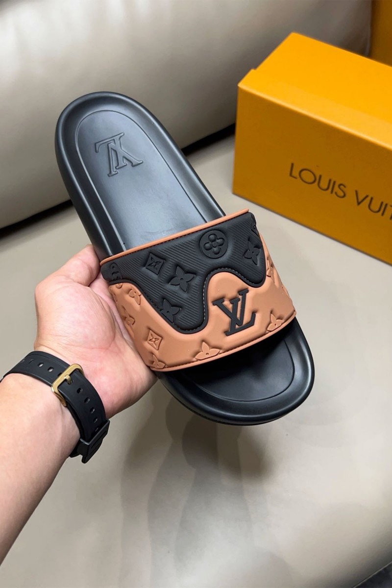 Louis Vuitton, Men's Slipper, Brown
