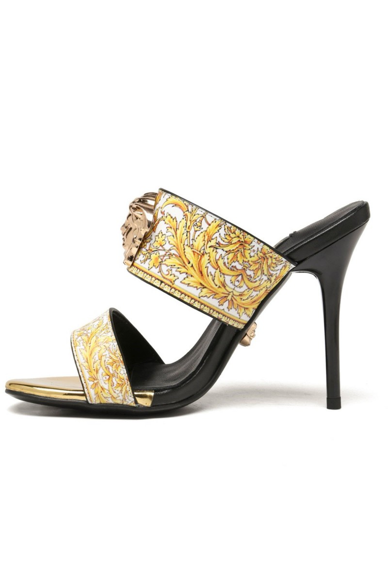 Versace, Women's Slipper, Yellow