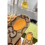 Gucci, Women's Slipper, Brown