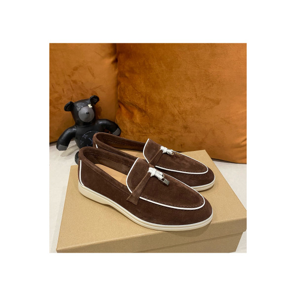 Loro Piana, Women's Loafer, Brown