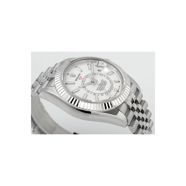 Rolex, Men's Watch, Silver, Sky-Dweller